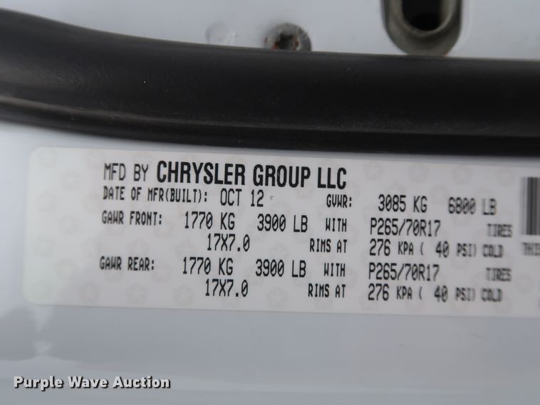 image for item GS9929 2013 Dodge Ram 1500  Quad Cab pickup truck