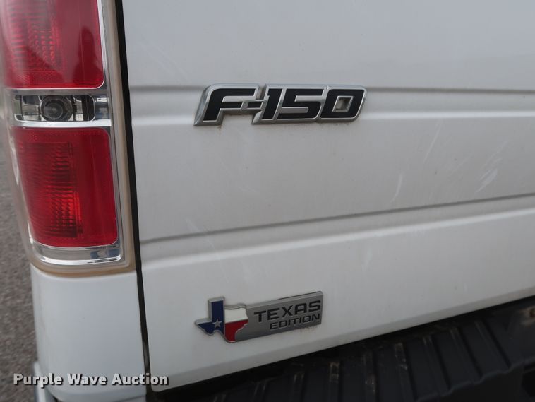 image for item GS9932 2013 Ford F150 XLT Texas Edition  SuperCrew pickup truck