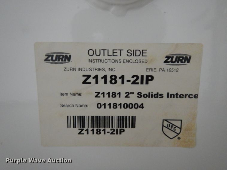 image for item GW9115 Zurn oil/water separators