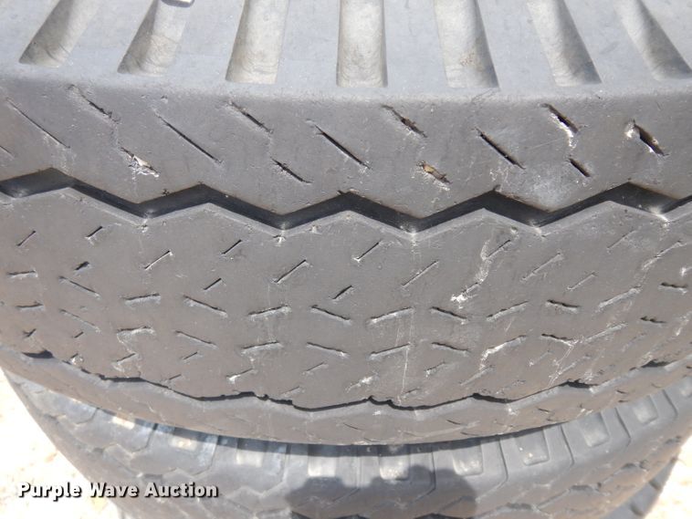 image for item GW9143 (4) 10.00-20 tires and wheels