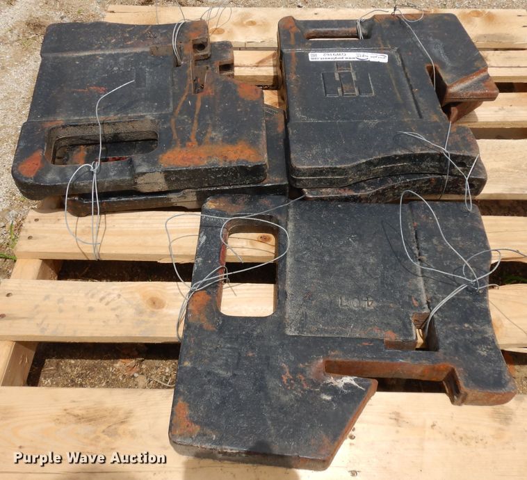 image for item GW9162 (5) International 100 lbs suitcase weights