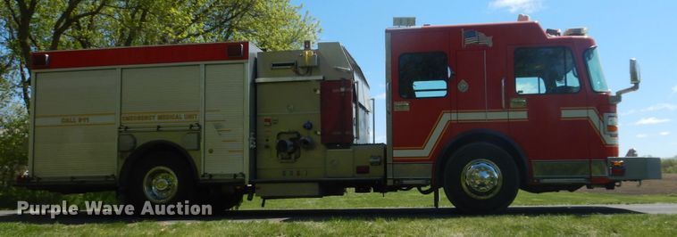 image for item GW9883 2004 Spartan General pumper fire truck