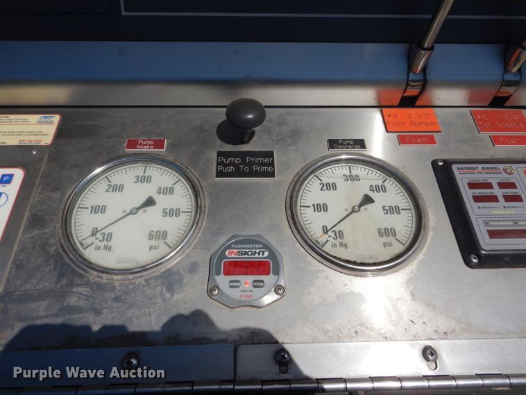 image for item GW9883 2004 Spartan General pumper fire truck