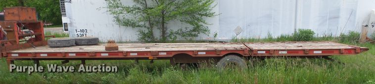 image for item GX9082 1988 Maclander GF8 equipment trailer