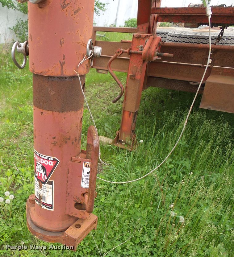 image for item GX9082 1988 Maclander GF8 equipment trailer