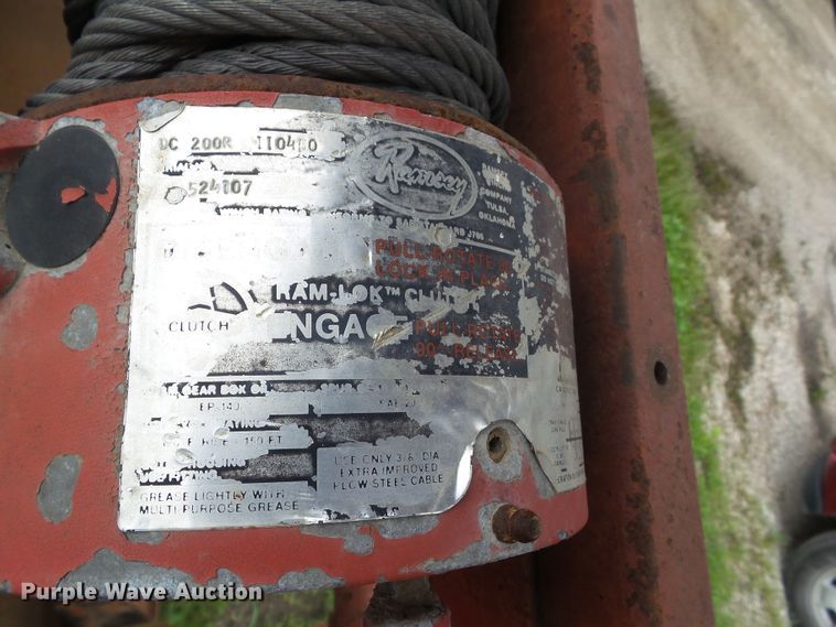 image for item GX9082 1988 Maclander GF8 equipment trailer