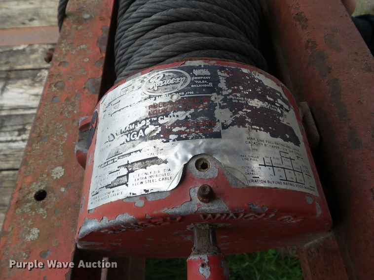 image for item GX9082 1988 Maclander GF8 equipment trailer