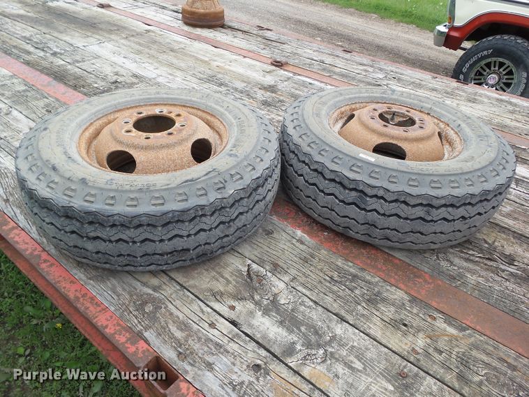 image for item GX9082 1988 Maclander GF8 equipment trailer