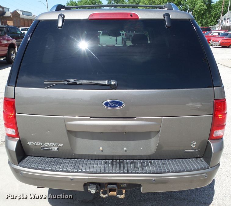 image for item GX9097 2003 Ford Explorer Limited  SUV