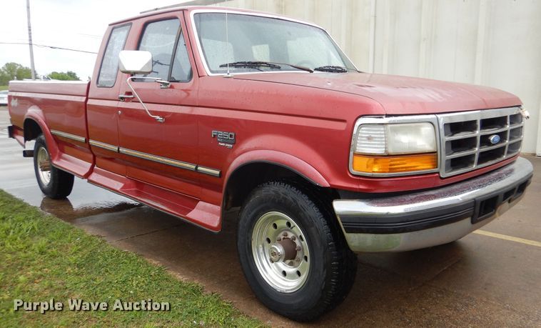 image for item GY9826 1996 Ford F250  SuperCab pickup truck