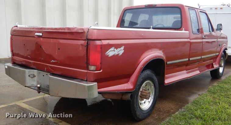 image for item GY9826 1996 Ford F250  SuperCab pickup truck