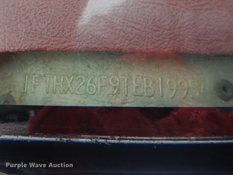 image for item GY9826 1996 Ford F250  SuperCab pickup truck