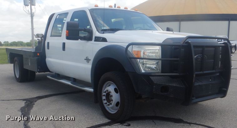 image for item GY9880 2012 Ford F550 Super Duty  flatbed truck