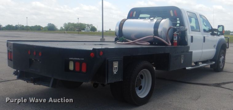image for item GY9880 2012 Ford F550 Super Duty  flatbed truck