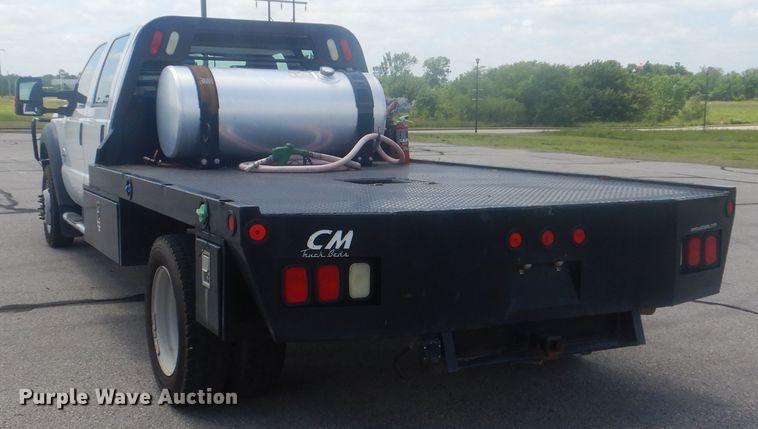 image for item GY9880 2012 Ford F550 Super Duty  flatbed truck