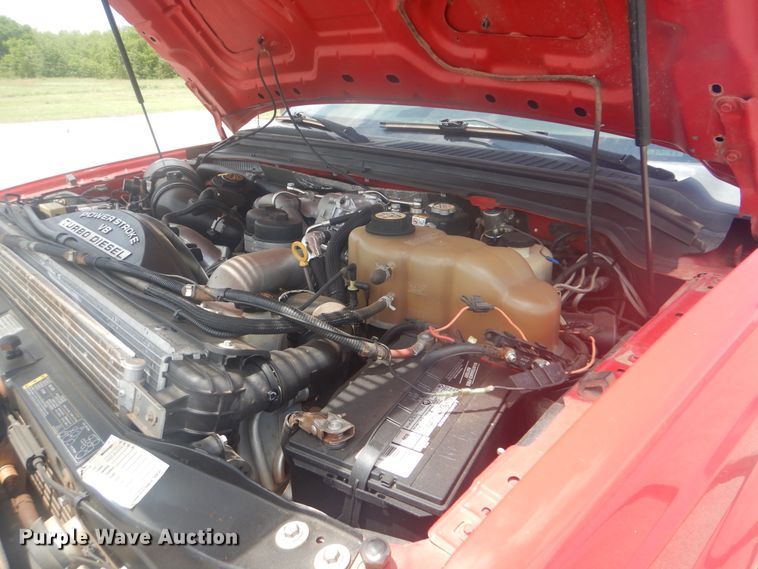 image for item GY9882 2008 Ford F350 Super Duty  Crew Cab bale bed pickup truck