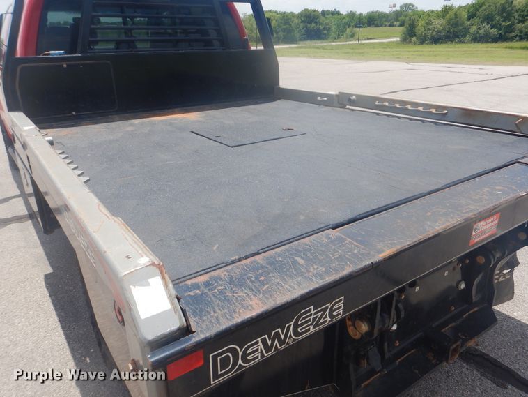 image for item GY9882 2008 Ford F350 Super Duty  Crew Cab bale bed pickup truck