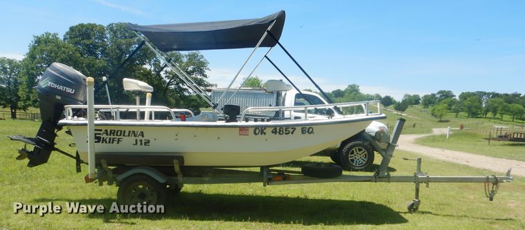 image for item GY9897 2003 Carolina Skiff J12  boat