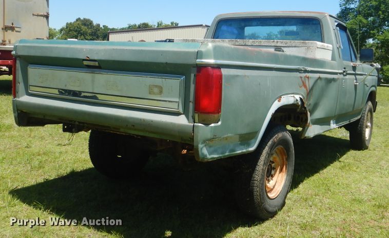 image for item GY9900 1981 Ford F250 Ranger  pickup truck