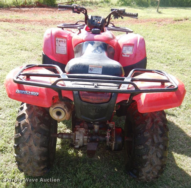 image for item HA9099 2011 Honda Rancher ATV