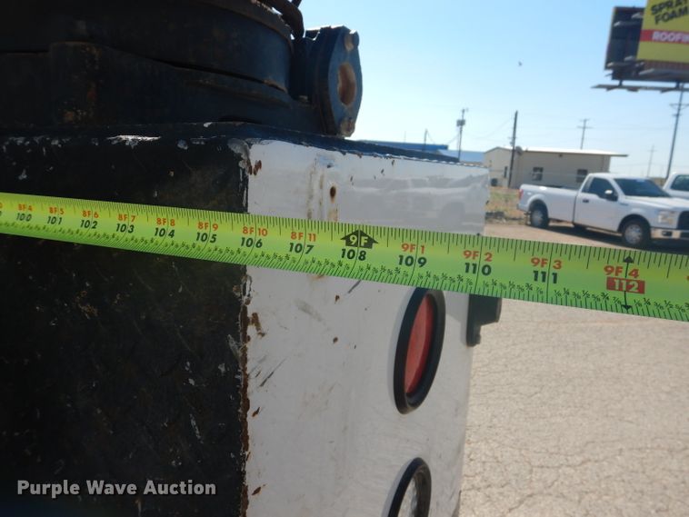 image for item HC9048 2012 Ford F350 Super Duty  utility bed pickup truck with crane