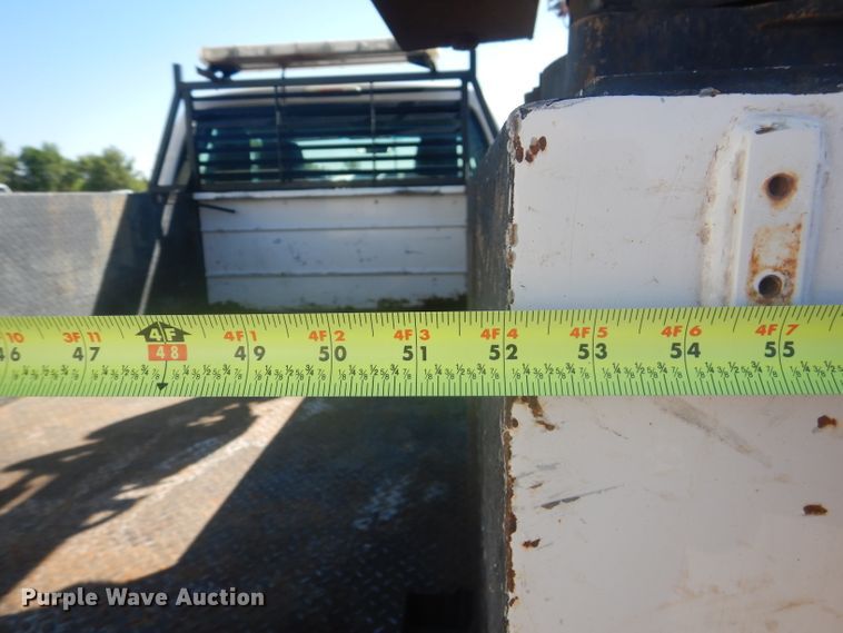 image for item HC9048 2012 Ford F350 Super Duty  utility bed pickup truck with crane