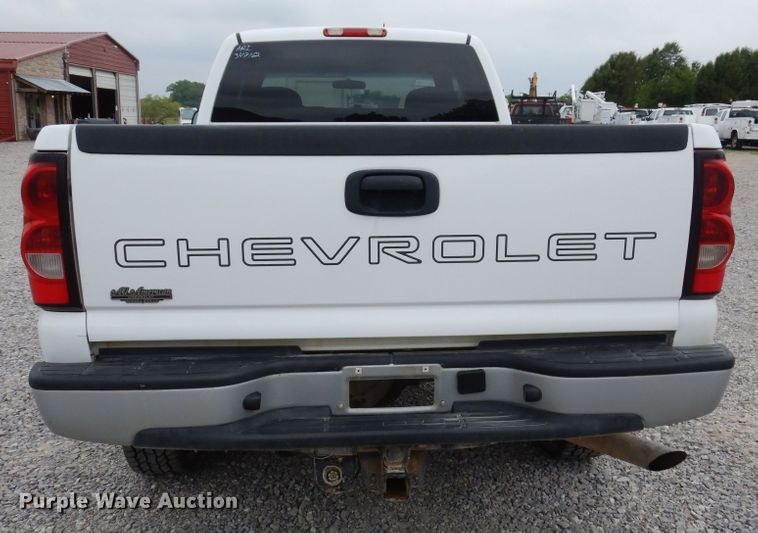 image for item HS9571 2007 Chevrolet Silverado 2500HD  Ext. Cab pickup truck