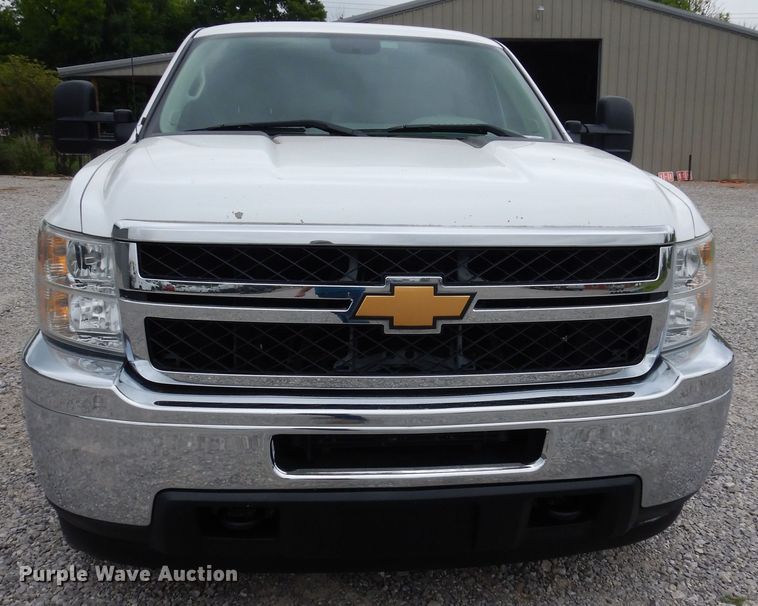 image for item HS9575 2013 Chevrolet Silverado 2500HD  Ext. Cab utility bed pickup truck