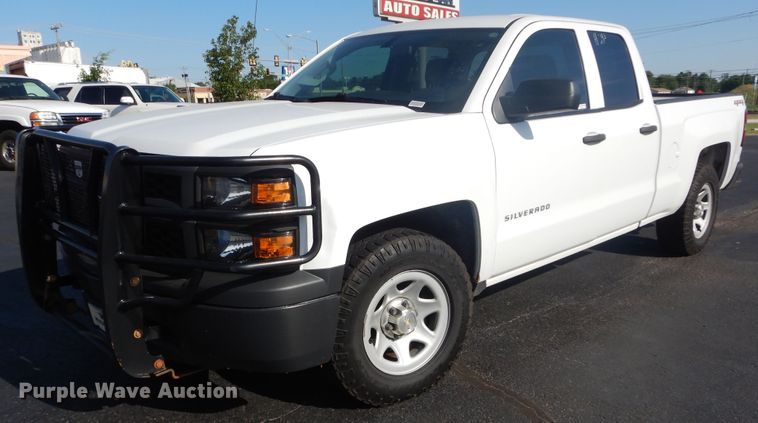 image for item HS9608 2014 Chevrolet Silverado 1500  Double Cab pickup truck