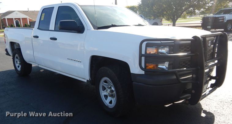 image for item HS9608 2014 Chevrolet Silverado 1500  Double Cab pickup truck