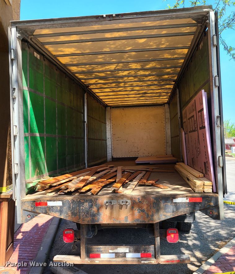 image for item K5812 2006 Freightliner Business Class M2 side curtain box truck