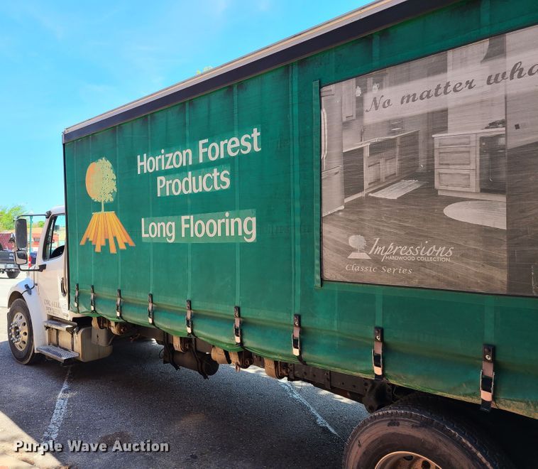 image for item K5812 2006 Freightliner Business Class M2 side curtain box truck