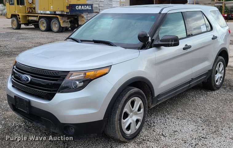 image for item K5901 2014 Ford Explorer Police  SUV