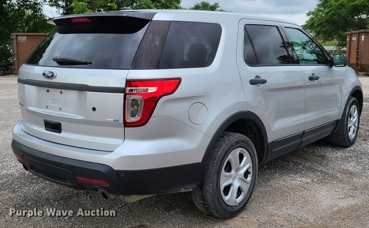 image for item K5901 2014 Ford Explorer Police  SUV