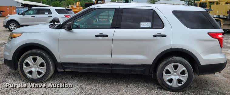 image for item K5901 2014 Ford Explorer Police  SUV