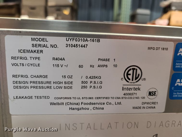 image for item K5914 (5) ice machines