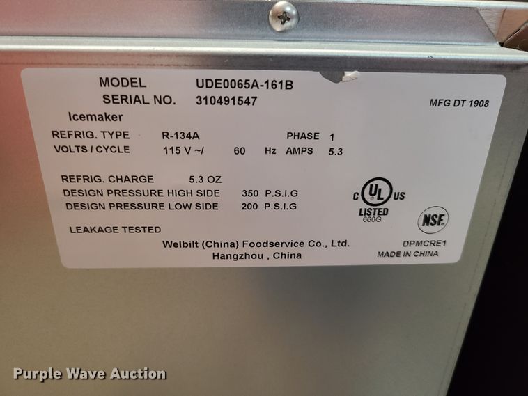 image for item K5914 (5) ice machines