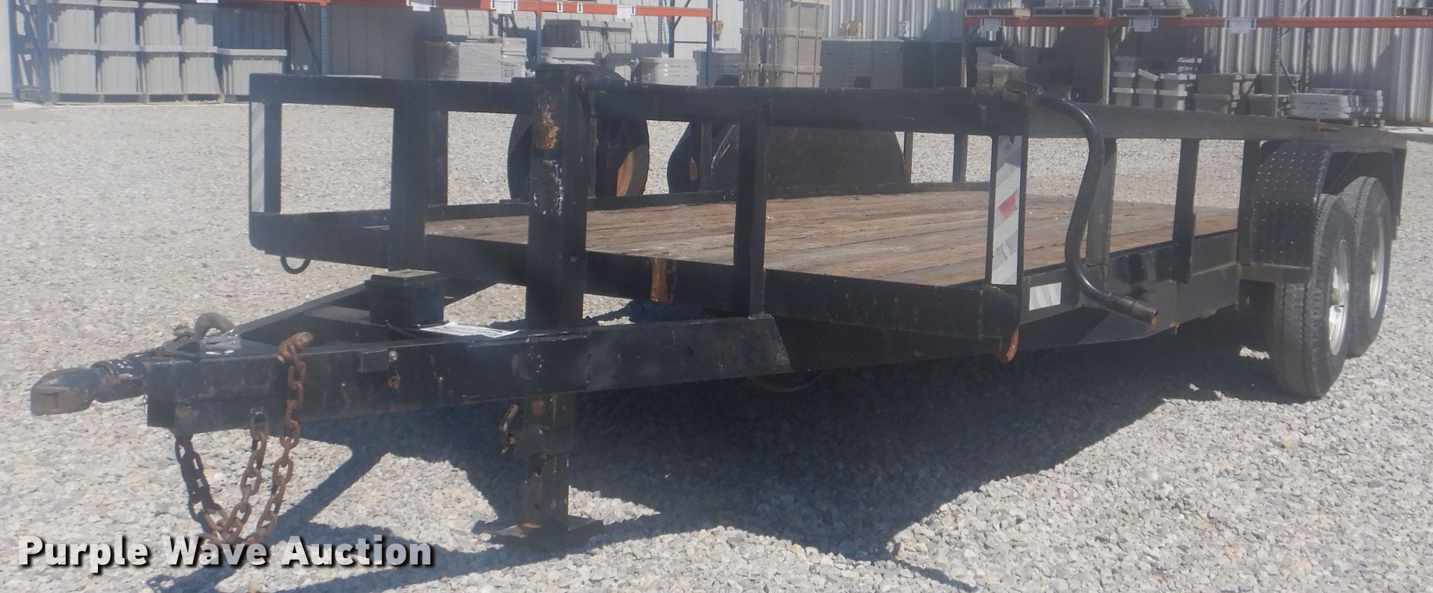 2003 Trailer Supply Center utility trailer in Tulsa, OK Item DG8592