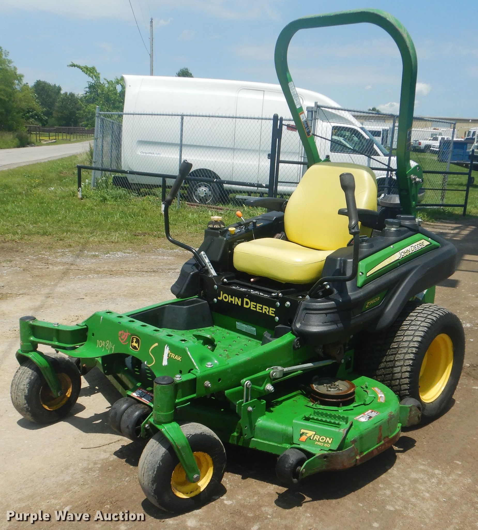 John Deere Z960R ZTR lawn mower in Collinsville, OK | Item GF9225 sold ...