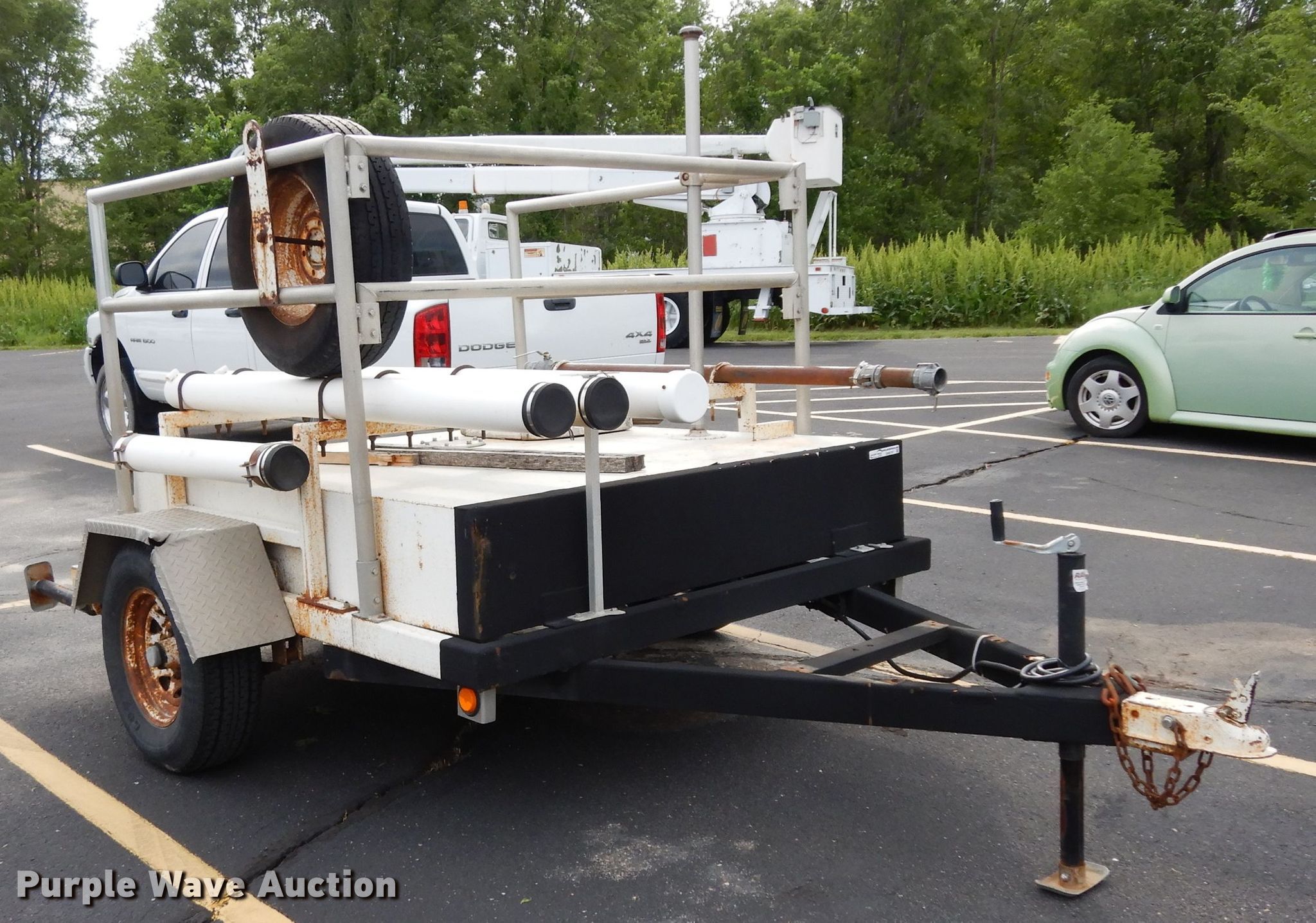 1999 Pemberton 72X87 utility trailer in Manhattan, KS Item GH9797
