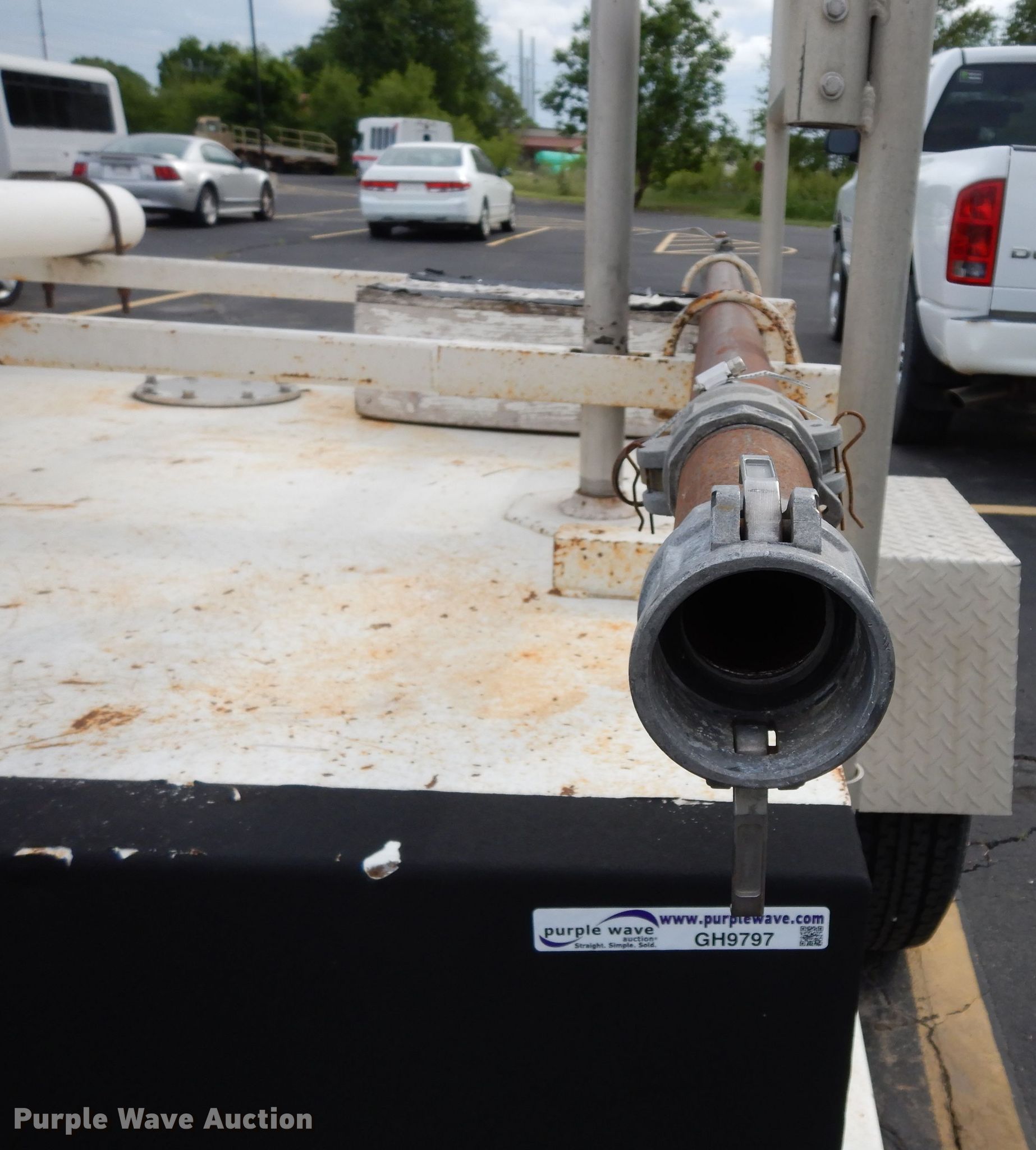 1999 Pemberton 72X87 utility trailer in Manhattan, KS Item GH9797