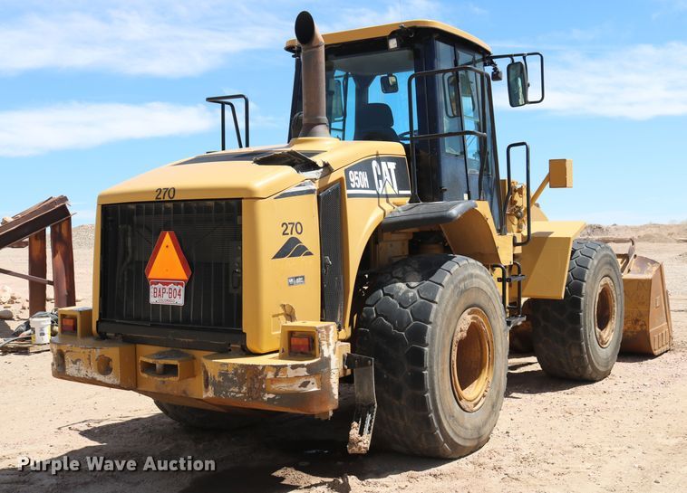 image for item DD6101 2007 Caterpillar 950H  wheel loader