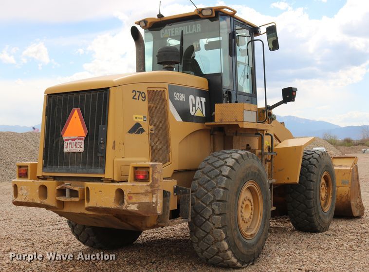 image for item DD6108 2008 Caterpillar 938H  wheel loader