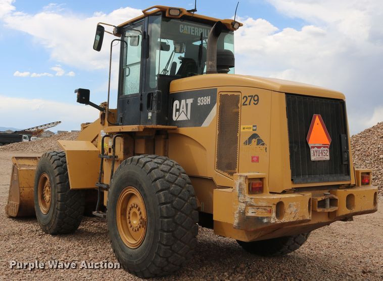 image for item DD6108 2008 Caterpillar 938H  wheel loader