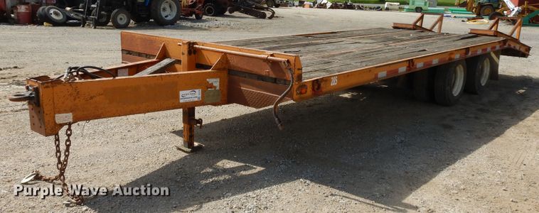 image for item DE5726 2007 Econoline DP2025DA equipment trailer