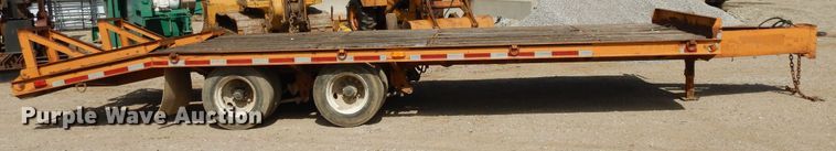 image for item DE5726 2007 Econoline DP2025DA equipment trailer