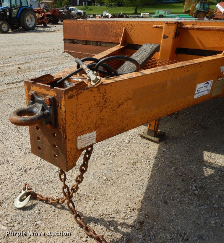 image for item DE5726 2007 Econoline DP2025DA equipment trailer