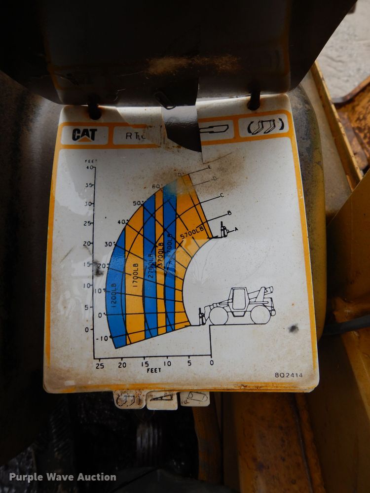 image for item DF4020 1994 Caterpillar RT60  telehandler