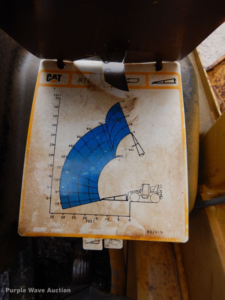 image for item DF4020 1994 Caterpillar RT60  telehandler