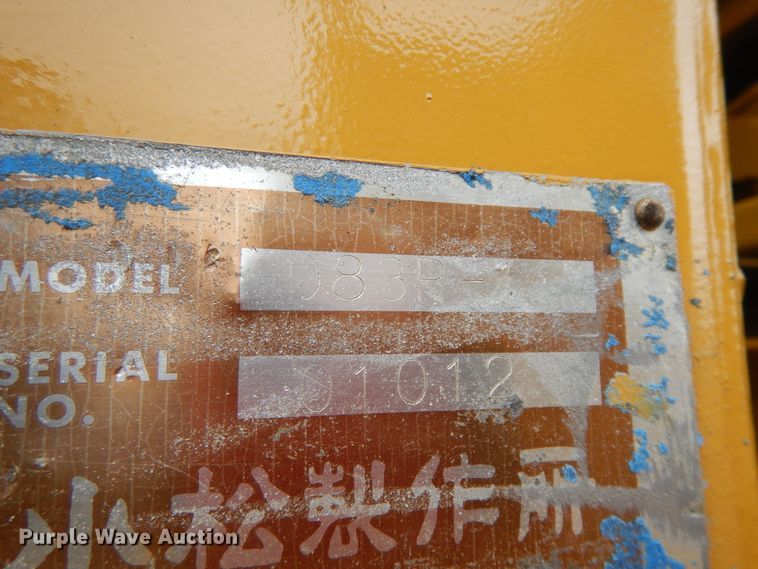 image for item DF5364 1990 Komatsu D83P  dozer